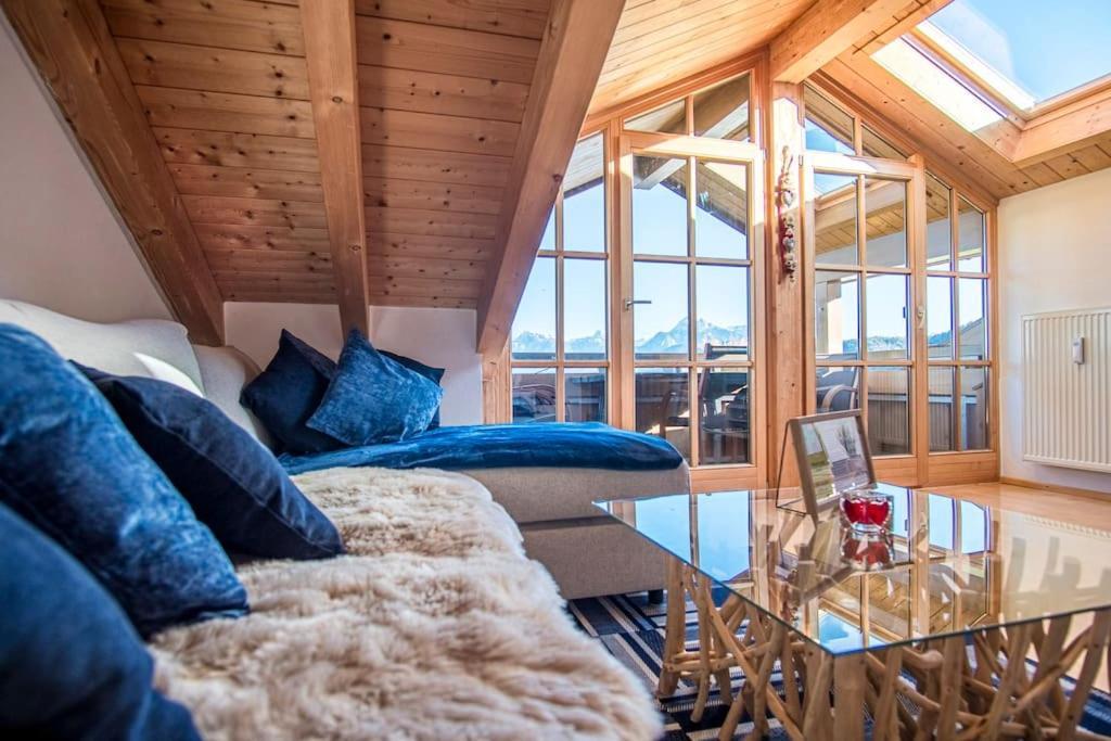Luxury Living Near Weissensee +Balcony +Netflix Füssen Dış mekan fotoğraf